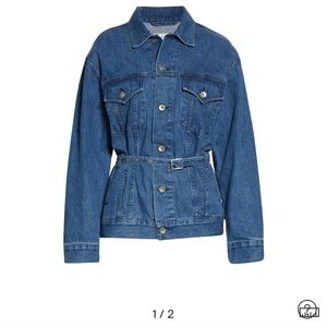 Rag & Bone Max Trucker jacket in Bluegrass